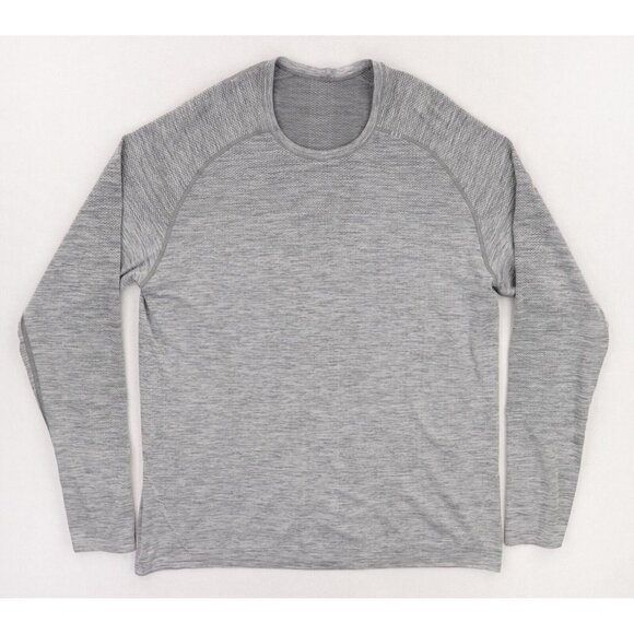 lululemon athletica Other - Lululemon Metal Vent Shirt Men's XL Gray Performance Long Sleeve Stretch